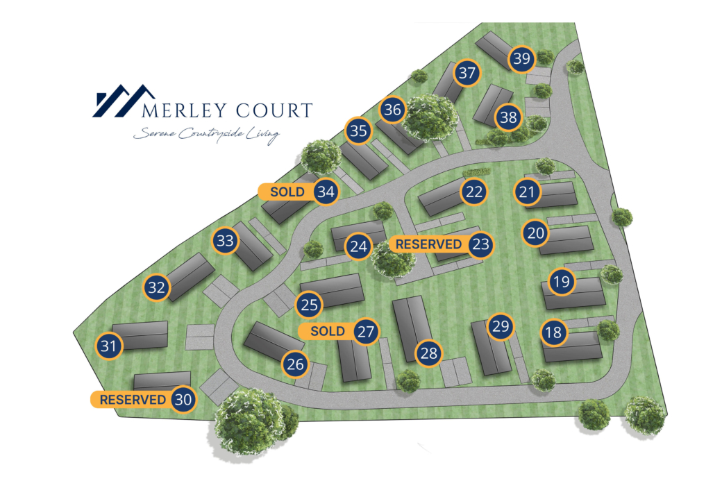 MC 4585 Plot Plan WEBSITE CROP With NUMBERS and SOLD OR RESERVED